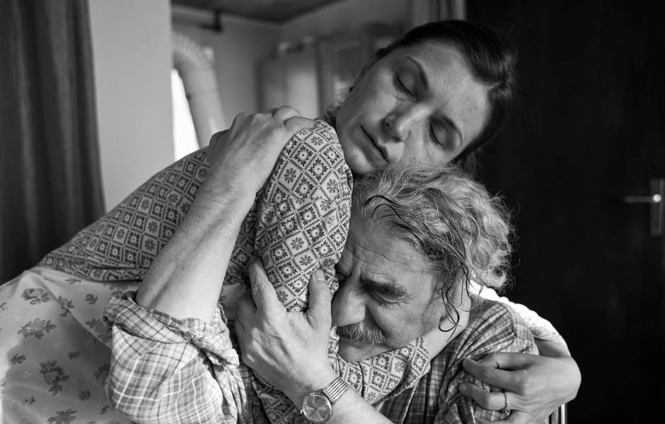 Ruveyda comforts her father as he weeps