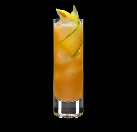 Adam & Eve: citrus cocktail infused with Kamm & Sons ginseng spirit, grapefruit and lychee juice Adam & Eve: citrus cocktail infused with Kamm & Sons ginseng spirit, grapefruit and lychee juice
