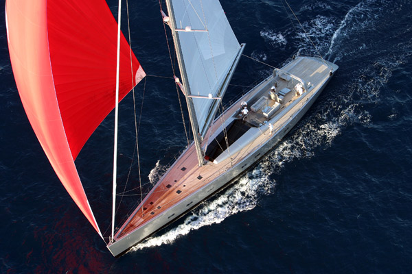 GHOST sailing yacht, designed by Piero Lissoni ©MaxRanchi