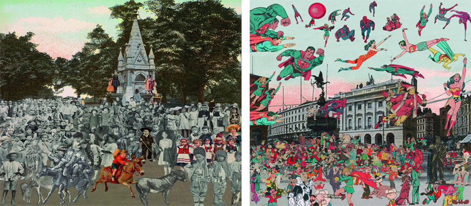 Peter-Blake collages Peter-Blake collages