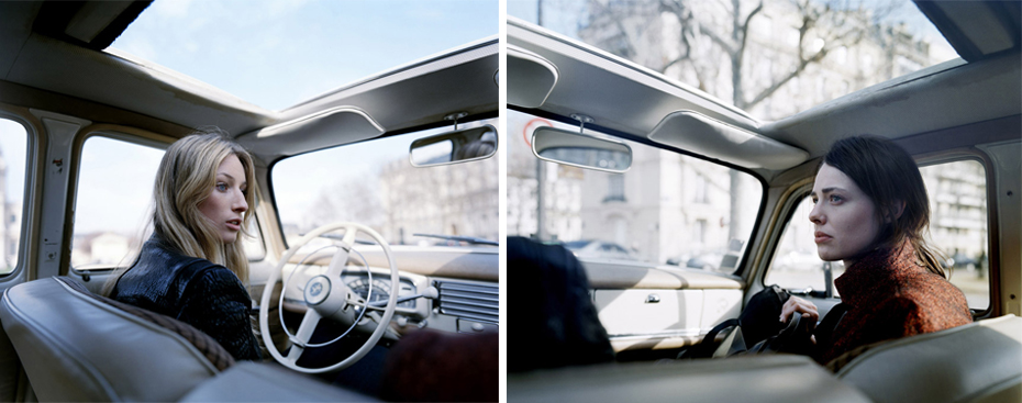 Thomas Zanon-Larcher, PASSAGE crammed in the back of the 50s Peugeot 