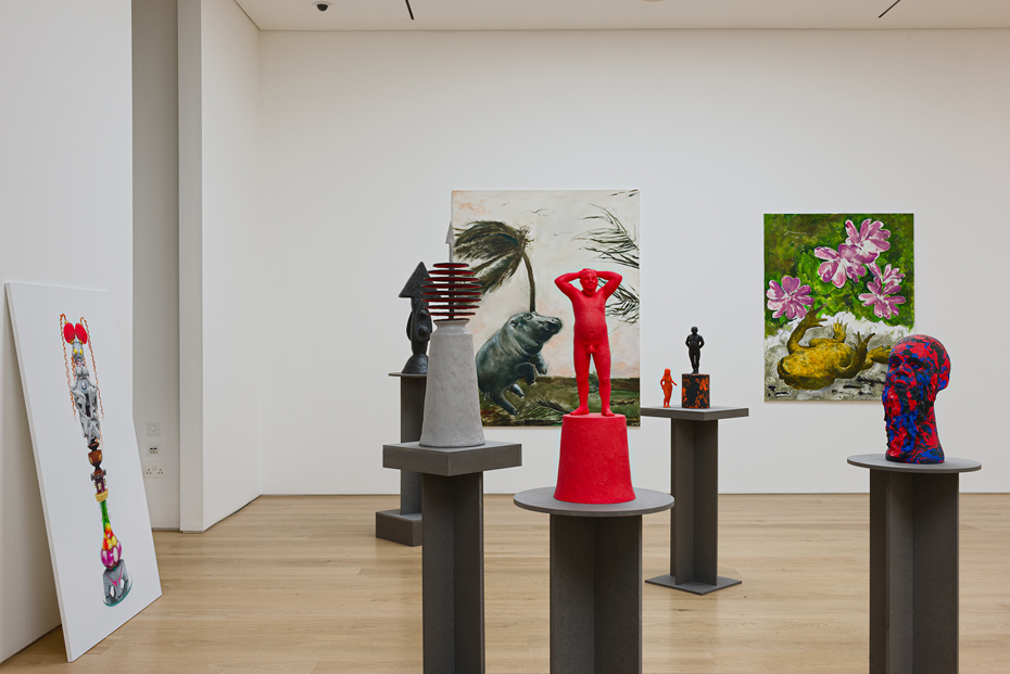 Cowboy Style, exhibition view, courtesy of Marlborough Contemporary, photo credit: Francis Ware
