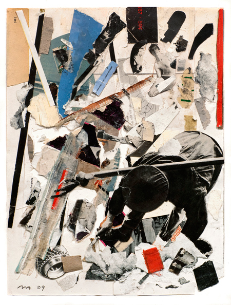 Roy Arden Sweeper, 2009 Mix media on paper Courtesy of Alison Yipp Collection Roy Arden Sweeper, 2009 Mix media on paper Courtesy of Alison Yipp Collection