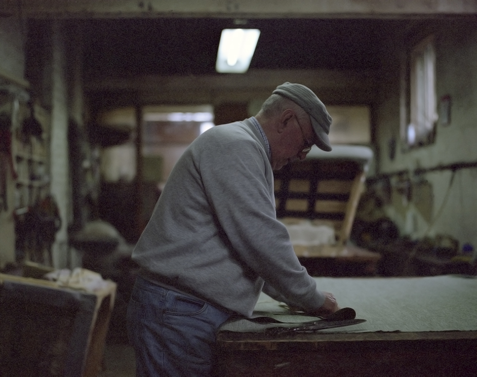 larry_master upholsterer AV Fowlds & Sons