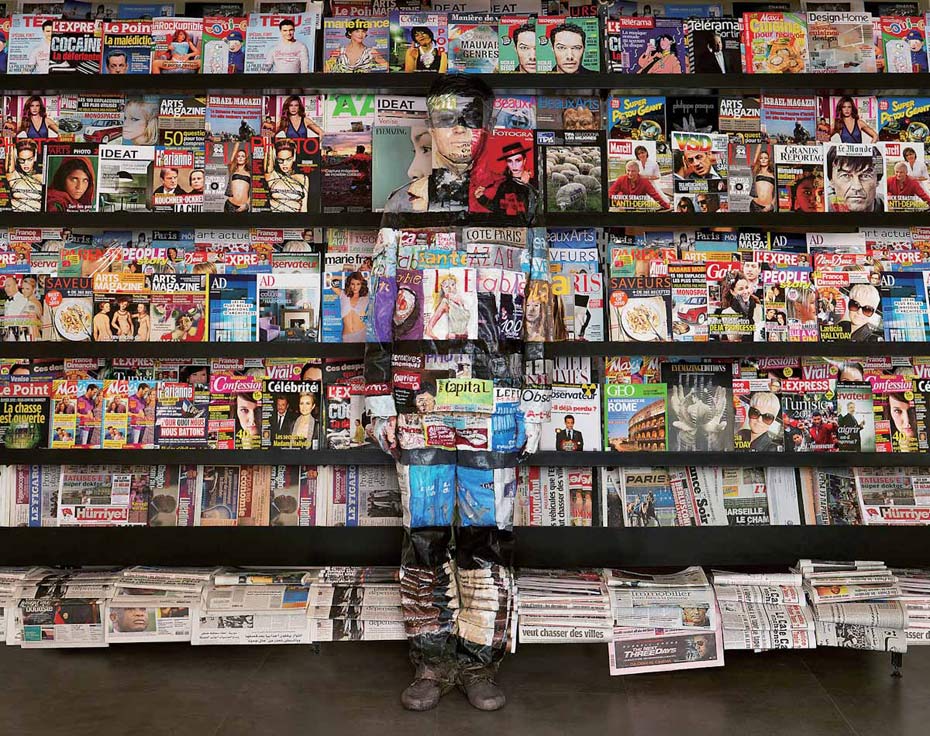 No 2, Bookshelf, 2012. From Hidden In the City, Paris. Courtesy of the artist and Galerie Paris-Beijing