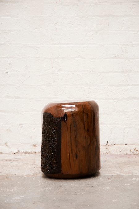 Roey-Hunt wooden stool