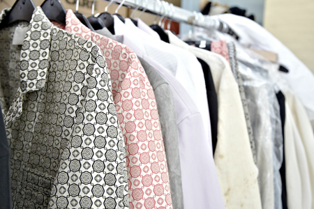 Lou_Dalton,-SS14-shirts-on-rail