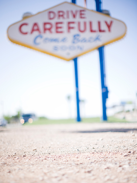 Drive Carefully Vegas David Constable