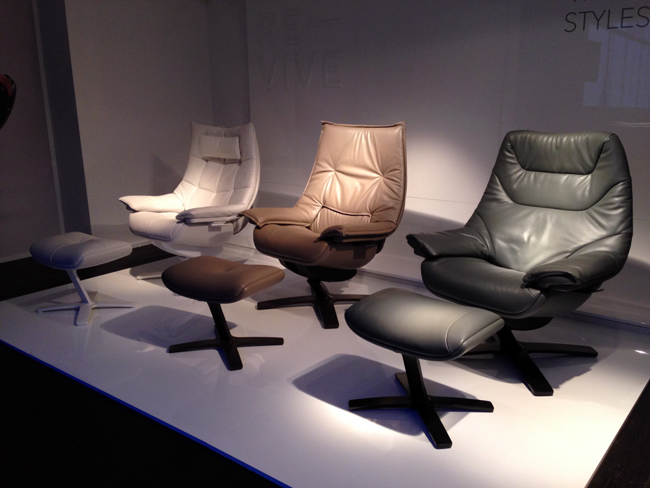 Natuzzi revive recliners milan dec 2013