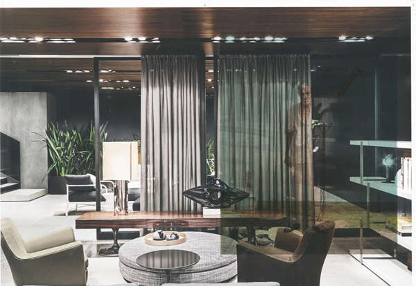 Scarti of Scarti, Adam Broomberg and Oliver Chanarin, 2014 (triple overlaid print on furniture catalogue, 445 x 330mm, 2003, 2013) 