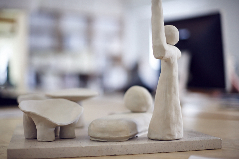 clay prototypes and models