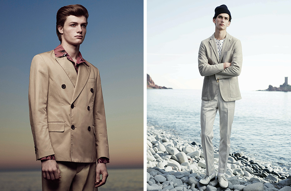 Right: Prada Left: Richard James Photography Stefan Heinrichs, Styling David St John-James