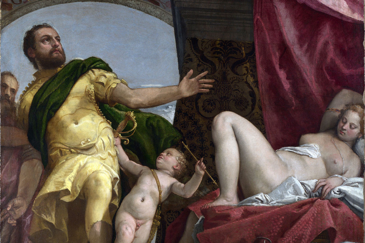 'Allegories of Love - Respect' Paolo Veronese about 1570-5. The National Gallery, London (NG 1325)