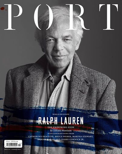 Port 14 cover featuring Ralph Lauren