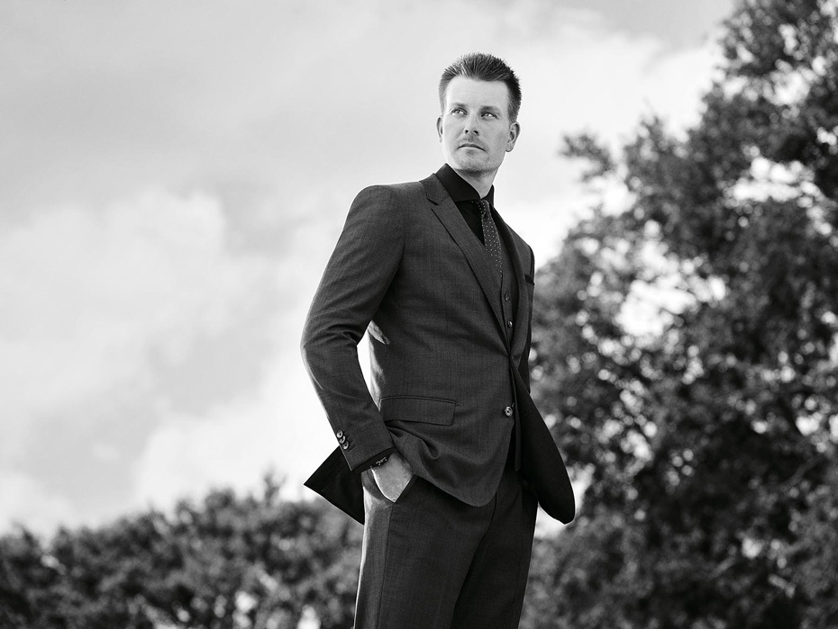 Henrik Stenson in BOSS Menswear © HUGO BOSS 