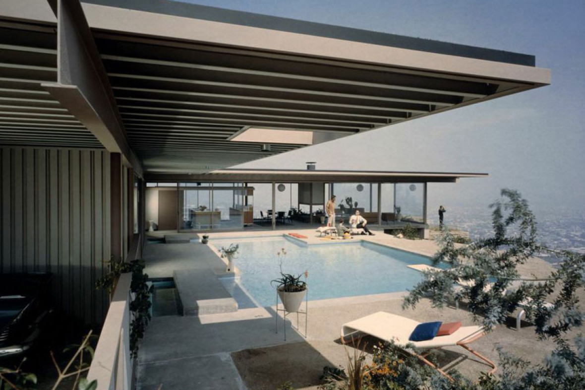 Julius Shulman Case Study House #22, 1960 (Architect: Pierre Koenig) © J. Paul Getty Trust. Used with permission. Julius Shulman Photography Archive, Research Library at the Getty Research Institute (2004.R.10)