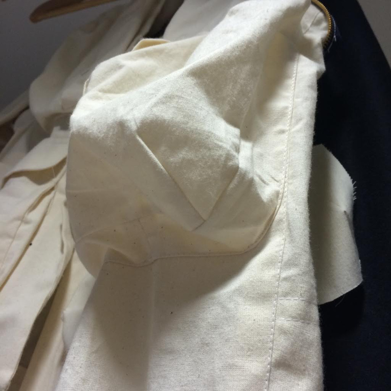 A first look at part of Lou Dalton's SS16 collection, which features oversized balloon pockets