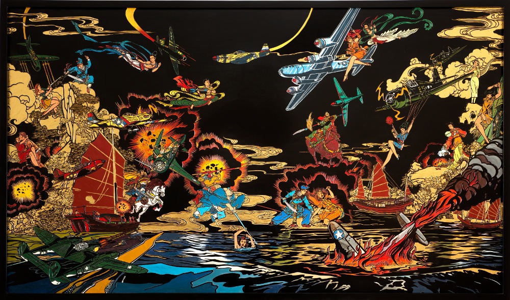 Culture Clash, Jacky Tsai. Image courtesy of the artist and The Fine Art Society