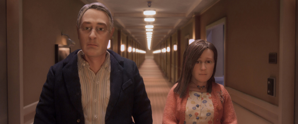 David Thewlis voices Michael Stone and Jennifer Jason Leigh voices Lisa in the animated stop motion film, ANOMALISA, by Paramount Pictures Photo Credit: Paramount Pictures © 2015 Paramount Pictures. All Rights Reserved.
