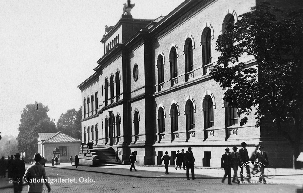 The National Gallery in Oslo, 1920