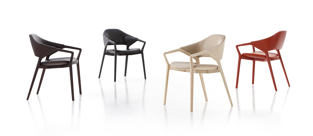 Ora Ito’s ‘Ico’ chair for Cassina comes in four different colours