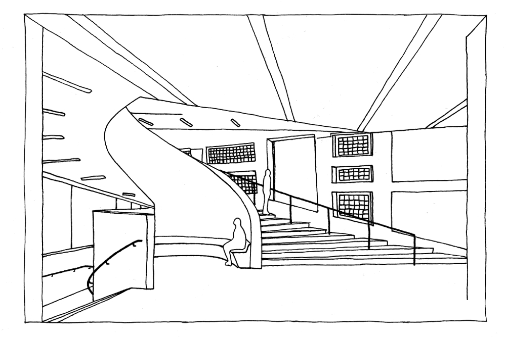 Tate Modern – Illustration by Ashleigh Giesler