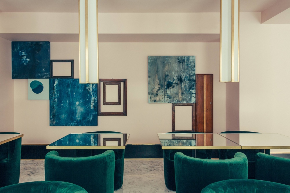 11/04/2016, Paris, France: aménagement de l'hôtel Saint-Marc par le Studio milanais Dimore  le centre de Paris.