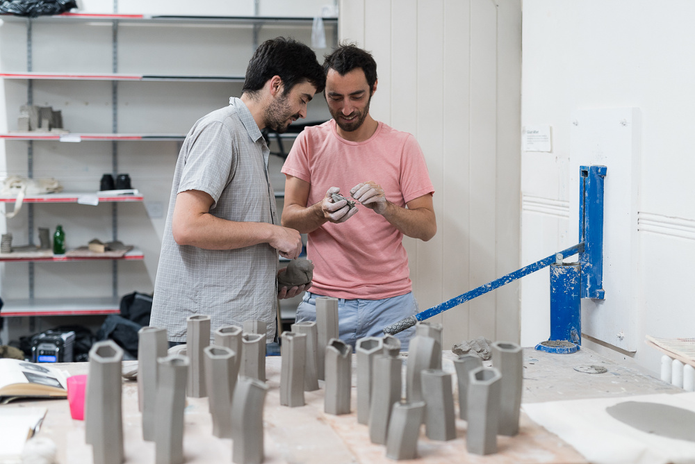 From left to right: Tiago Almeida, Harry Thaler. Photo credit – Damian Griffiths
