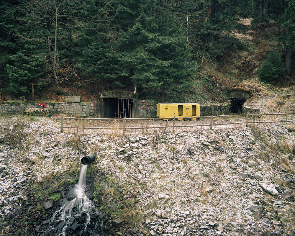 Abandoned quartz quarry
