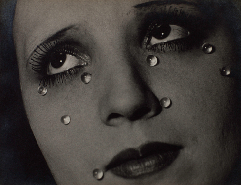 Man Ray 1890-1976 Glass Tears 1932 Photograph, gelatin silver print on paper 229 x 298 The Sir Elton John Photography Collection © Man Ray Trust/ADAGP, Paris and DACS, London 2016 