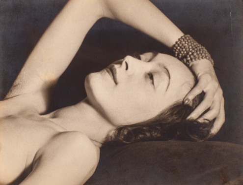 Man Ray 1890-1976 Nusch Eluard 1928 Photograph, gelatin silver print on paper 175 x 225 mm The Sir Elton John Photography Collection © Man Ray Trust/ADAGP, Paris and DACS, London 2016 