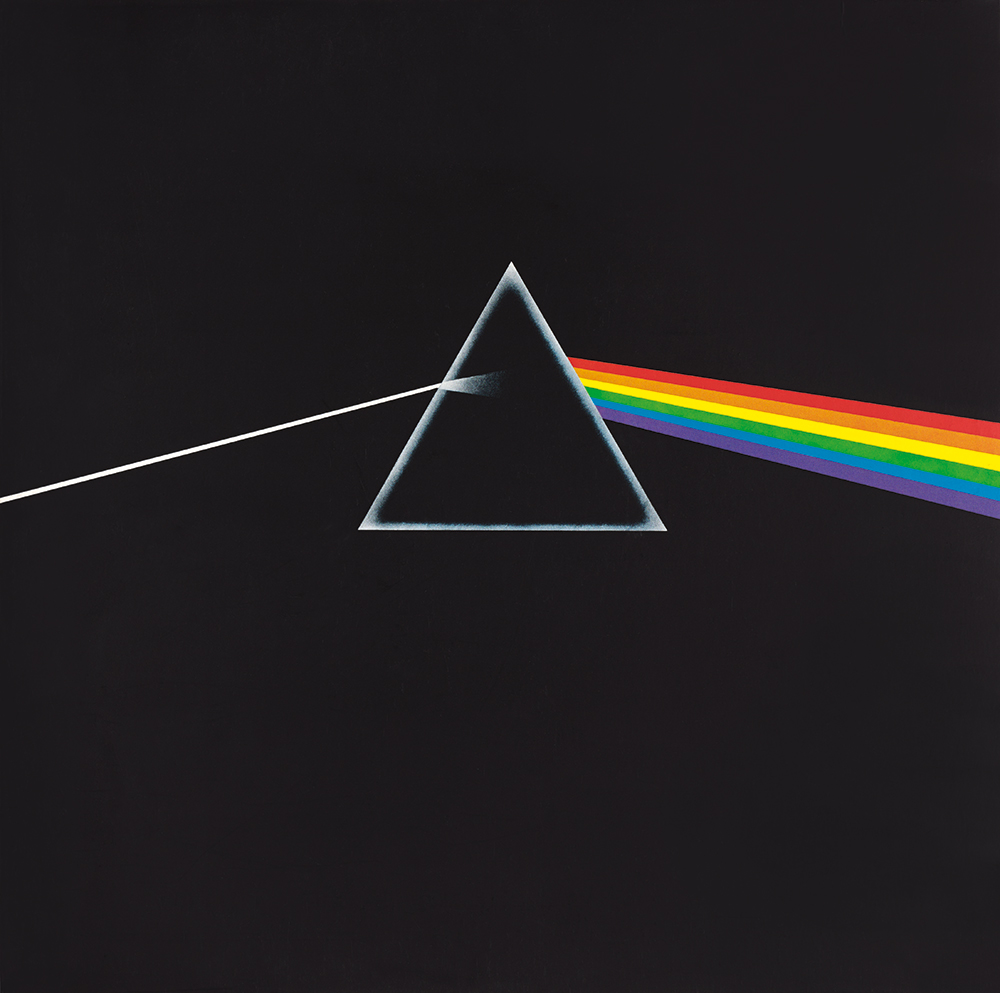 Pink Floyd, The Dark Side of the Moon 1973 - Graphics: G. Hardie © Pink Floyd Music Ltd