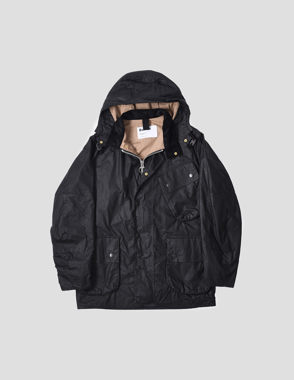 Barbour A7 Waxed Cotton Black